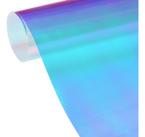 Lámina Decorativa Camaleón Para Ventana, Color Arco Iris, Un
