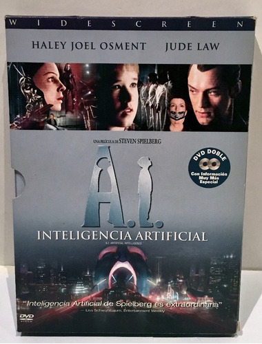 A.i. Inteligencia Artificial 2 Dvd Originales Spielberg Box 