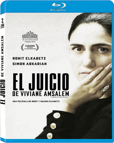El Juicio De Viviane Amsalem Pelicula Blu-ray