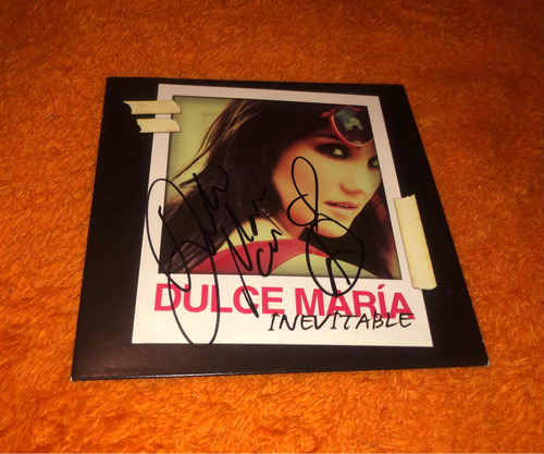 Dulce María - Inevitable - Cd Autografiado - Promo - Rbd