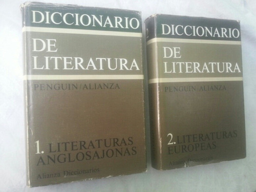 Diccionario De Literatura / Penguin - Alianza