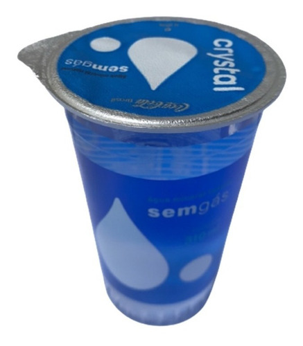 Kit 48 Água Mineral Crystal Sem Gás Copo Com 310ml Coca-cola