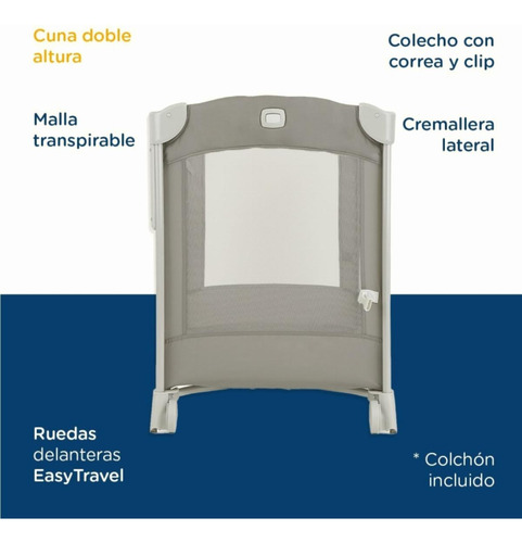 Joie Cuna Para Bebe Y Cambiador Para Bebe Kubbie Sleep |
