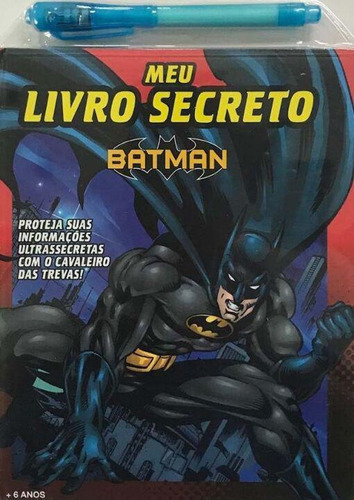 Livro Batman Meu Livro Secreto Especial