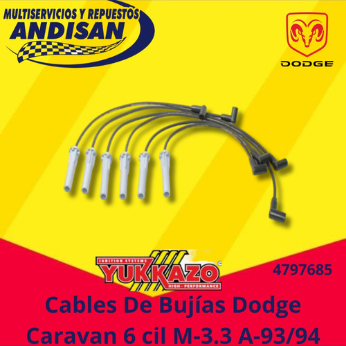 Cables De Bujías Dodge Caravan