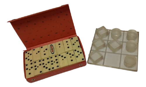 Juego De Mesa - Estrategia - Tic Tac Toe - La Vieja - Domino