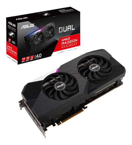 Tarjeta De Video Asus Dual Radeon Rx 6700 Xt Oc Edition