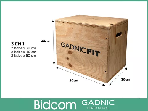 Cajon De Salto Crossfit Gadnic Fit 30 x 40 x 50cm