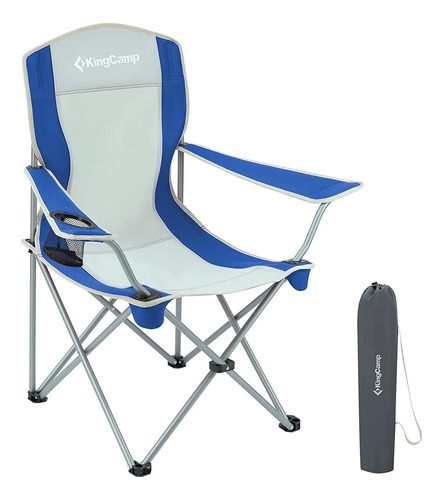 Silla De Camping Plegable Portátil Ligera Cuádruple C...