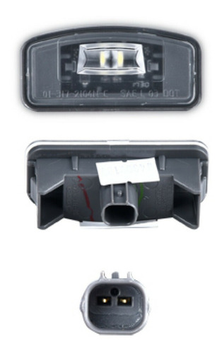 Luz Placa C/garantía Izq O Der Depo Acura Mdx 2014 - 2015