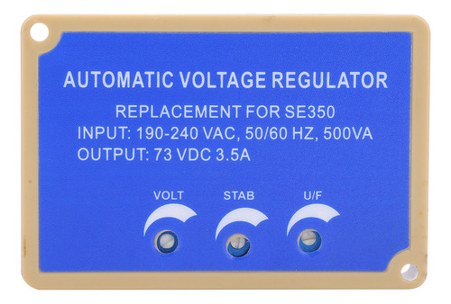 Generador Avr Se350 Regulador De Voltaje Automático Electrón