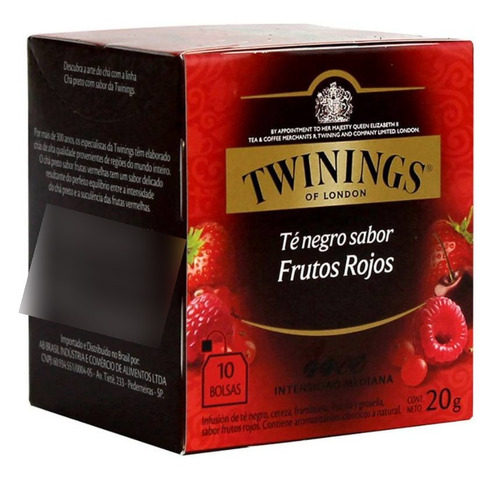 Twinings Tea - 4 Frutos Rojos - 60 Sachets