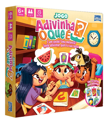 Jogo Adivinha O Que É ? 2833 Toyster