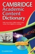 Cambridge Academic Content Dictionary + Cd-rom