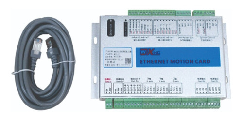 Tarjeta De Control Cnc Mach3 Ethernet 3 Ejes Industrial 2mhz