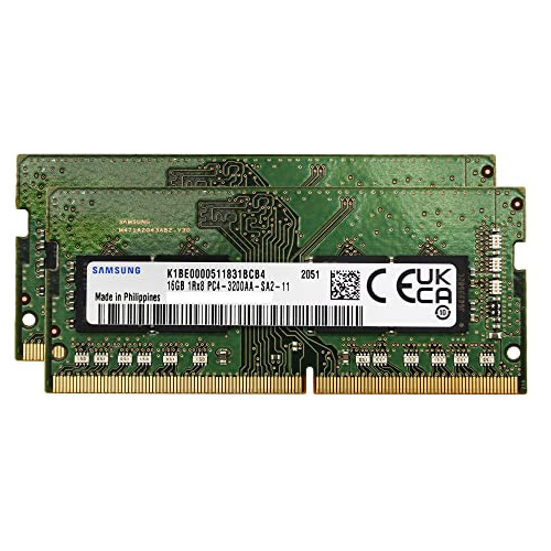 Sodimm Ddr4 3200 Mhz Pc4-25600 De 32 Gb (2 X 16 Gb), Origina