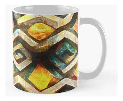 Taza Talla Abstracta De Mármol Sintético - Rufria Stichus Ca