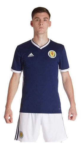 Camiseta Titular Adidas Selección Escocia 2018 Original