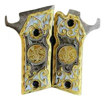 Comprar Cachas Beretta 92x Centenario Chapa Y Oro Con Tornillos