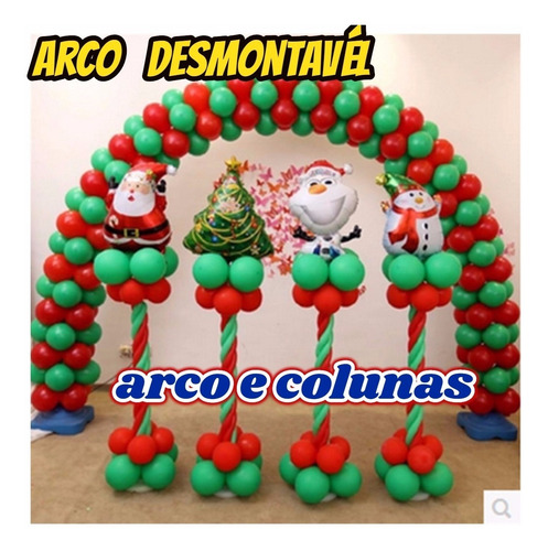 Imagem 5 de 10 de Arco Desmontável 01++10 Presilhas++02 Base Plastica++brinde