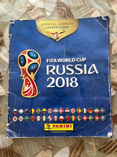 Álbum Russia 2018 Original Panini Incompleto Fútbol