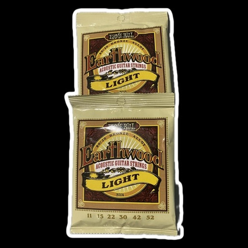 Encordadura Guitarra 11 -52 Bronce Ernie Ball 2004 Earthwood
