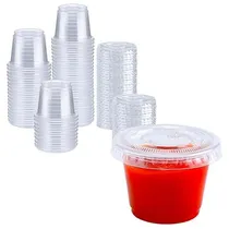 Comprar Tashibox 400 Sets - 1 Oz Copas De Porción Con Lids, Txxm3