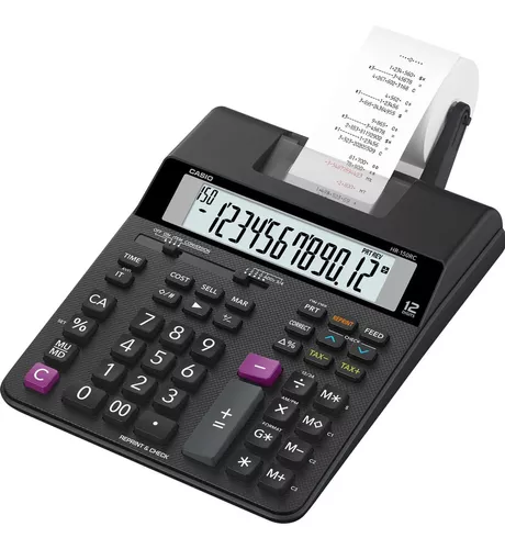 comprar Calculadora Casio Compacta Com Bobina Para Impressão Hr150rc