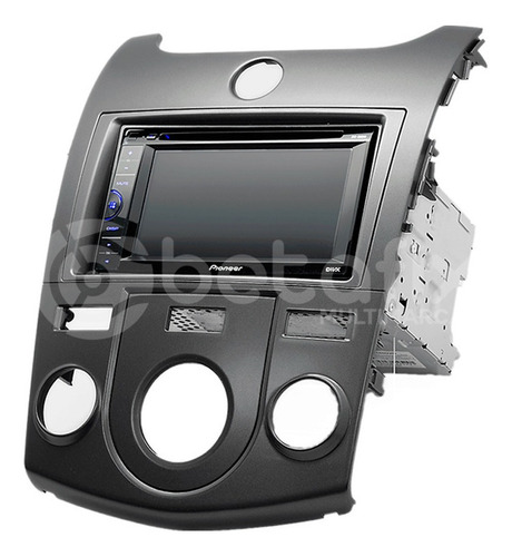 Imagen 2 de 2 de Adaptador 2 Din Kia Cerato Forte 2009/13