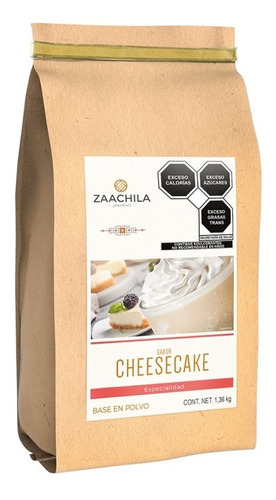 Zaachila-gourmet Sabor: Cheesecake  Base Frappe Con 1.36kg
