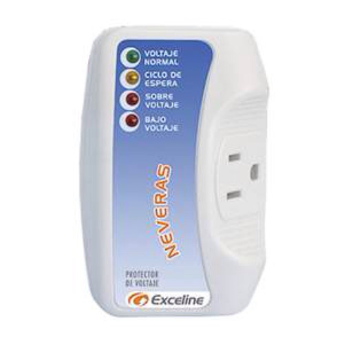 Imagen 2 de 7 de Protector De Voltaje Exceline 120v Neveras Y Refrigeradores