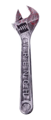 Llave Alemana Plateada Arma Halloween Disfraz Broma Accesori