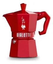 Comprar Cafetera Italiana Bialetti Exclusive Color Rojo 3tz 130ml