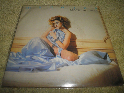 Disco De Vinyl 45 Rpm 7'' De Madonna - Material Girl (1984)