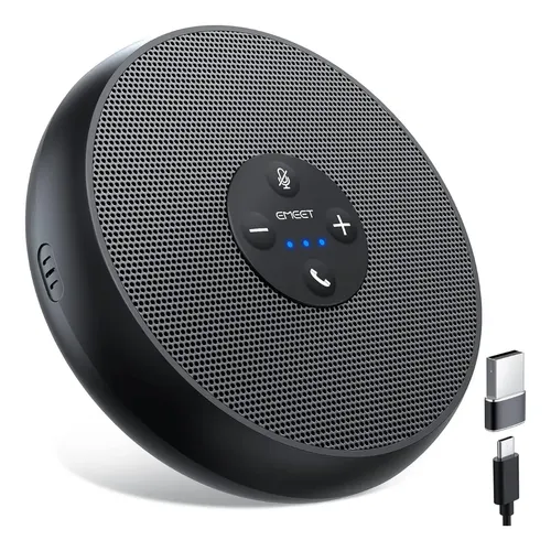 Emeet M1a Microfone De Conferência De Mesa Usb Cancelamento Ruido...