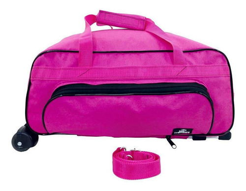 Bolsa Mala Bagagem Mão Bordo Média Viagem Com Rodinha