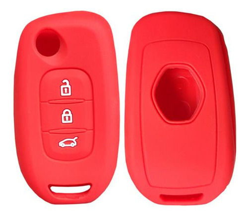 Funda Llave Silicon 3 Botones Espada For Renault Oroch 2023