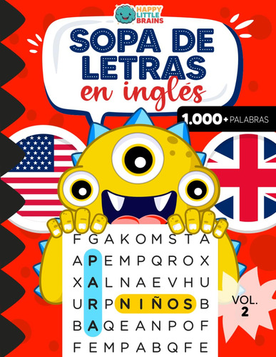 Libro: Sopa De Letras Para Niños (en Inglés) Education