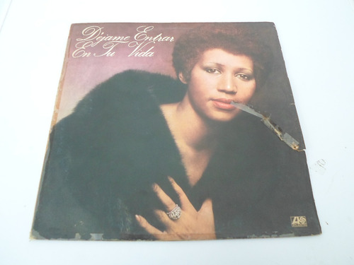 Aretha Franklin - Dejame Entrar En Tu Vida - Lp Argentino