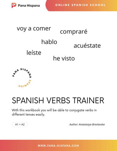 Spanish Verbs Trainer: Conjugate Spanish Verbs In Different