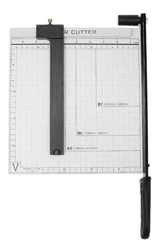 Imagen 2 de 6 de Guillotina Cortadora De Papel De Acero B5 250mm X 250mm