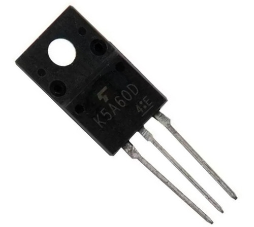 Transistor Mosfet Tk5a60d Tk5a 60a K5a60d To-220 600v 5a