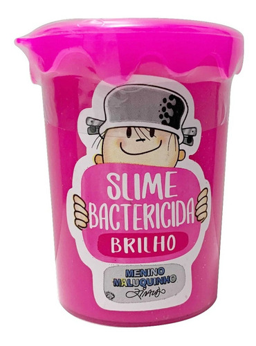 Slime Bactericida Menino Maluquinho Brilho Cor Sortida 3662