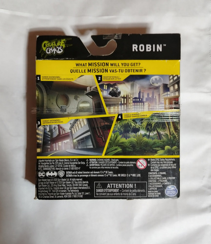 Figura Robin ( Damian Wayne ) The Caped Crusader Dc (Usado)