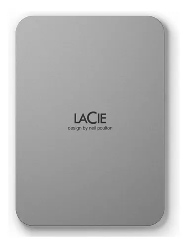 Lacie Mobile Drive, 2 Tb, Disco Duro Externo Portatil - Moon