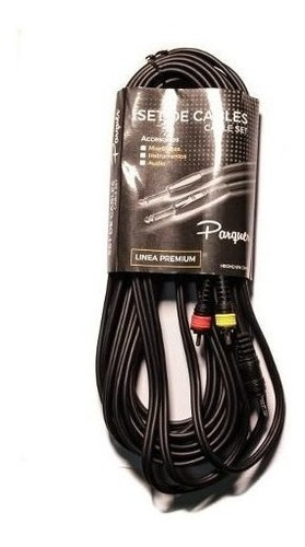 Cable Rca Macho A Mini Plug Stereo 6 Mtrs Parquer