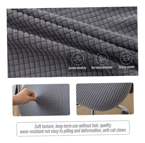 Cubierta De Silla De Escritorio, 2pcs Jacquard Estirable