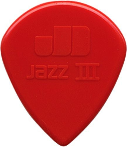 Dunlop Nylon Jazz Iii  Puas Para Guitarra Rojo 6pack