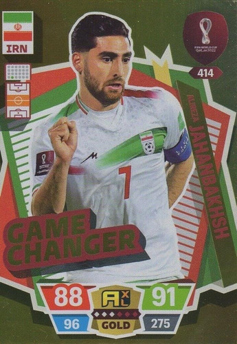 Adrenalyn Xl Qatar 2022 Panini - Cartas Gold / Game Changer