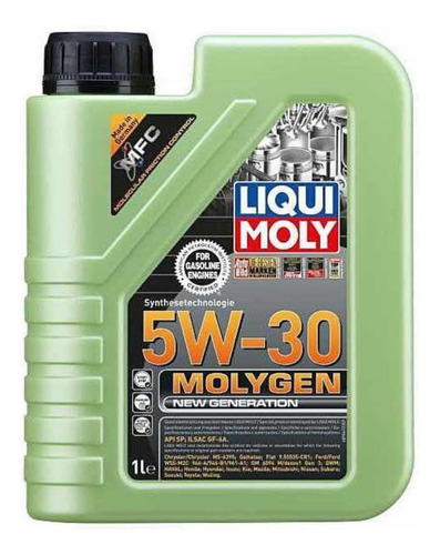 Aceite Liqui Moly 5w30 Sintético 1 Litro